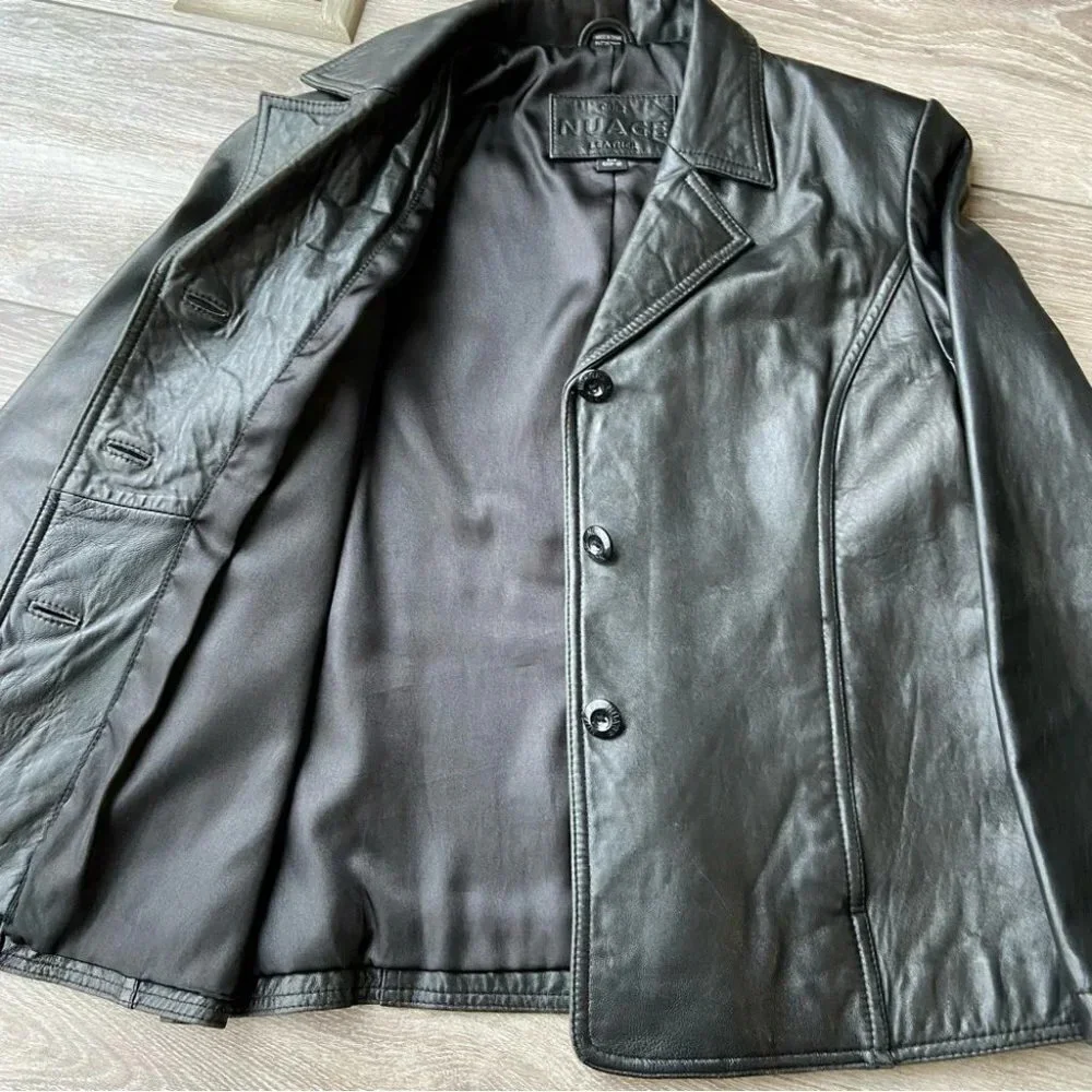Nuage Soft Smooth Buttery Leather Jacket